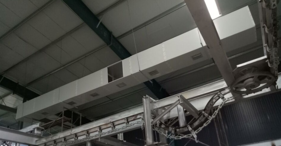 電動車廠排風降溫方案 什么設備降溫的同時，還能通風換氣
